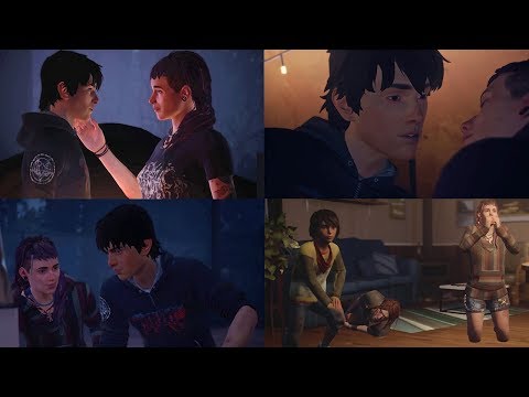 Life Is Strange 2 - Wastelands - Sean chooses Cassidy and gets a tattoo (Ep. 3)