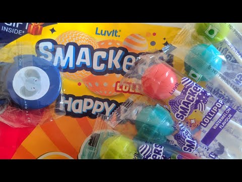Some lots of candies | LuvIt Smackers Fruit Flavoured Lollipops @Foodieezz