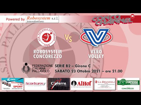 ROBOSYSTEM CONCOREZZO 🆚 Vero Volley Monza