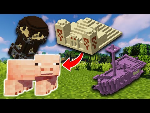 Laylo Discovers Epic Spawn Structure in Minecraft!