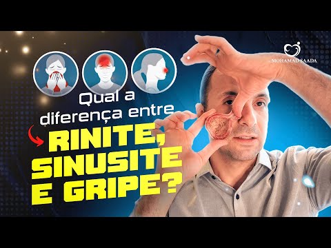 Diferença entre Rinite, Sinusite e Gripe?