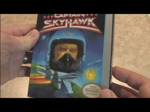 CGR Packaging Review - CAPTAIN SKYHAWK for NES box and cartridge