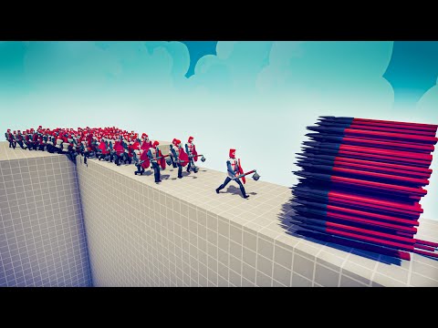 100x RED KNIGHTS vs EVERY GOD - Totally Accurate Battle Simulator TABS