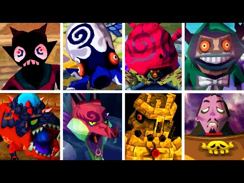 Zelda: Phantom Hourglass HD - All Bosses (No Damage)