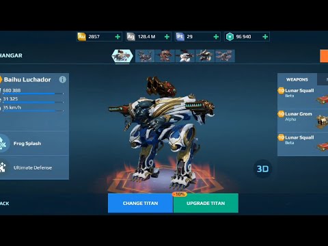 BLASTED AWAY! CRAZY NEW BAIHU LUCHADOR WITH TITAN SHOTGUNS! (War Robots)