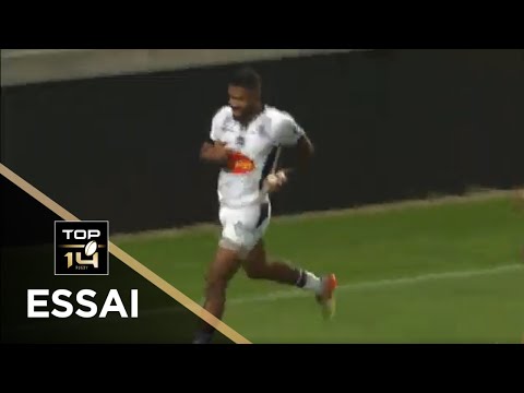 TOP 14 - Essai d'Alexandre ODINGA (SUA) - Lyon - Agen - J26 - Saison 2020/2021