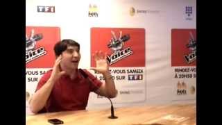 ATEF - The Voice saison 1 - Présente "Perfect stranger"