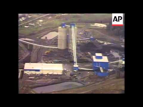 Scenes at coal mine in Nova Scotia