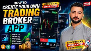 How to Create Your Own Trading Broker App 2026 | Complete Trading App Setup Tutorial