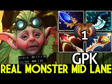 GPK [Snapfire] Real Monster Mid Lane Brutal Rapier Damage Dota 2
