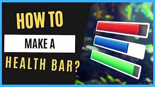 Make your game feel professional! (Unity 2D Health Bar)