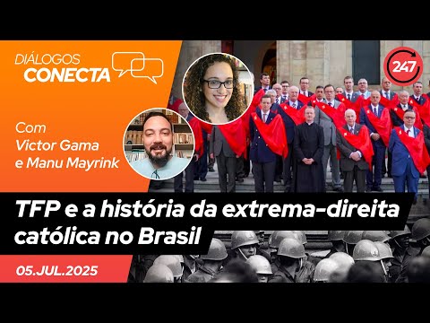 Diálogos Conecta - TFP e a história da extrema-direita católica no Brasil, com Victor Gama