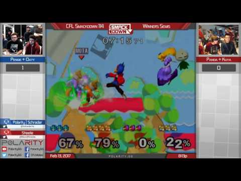 CFL Smackdown 114 Melee - Pengie + Oaty vs Panda + Kuya - Doubles Winners Semis