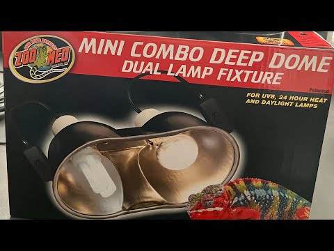 Unboxing the Mini Combo Dual Lamp Fixture…from ZooMed