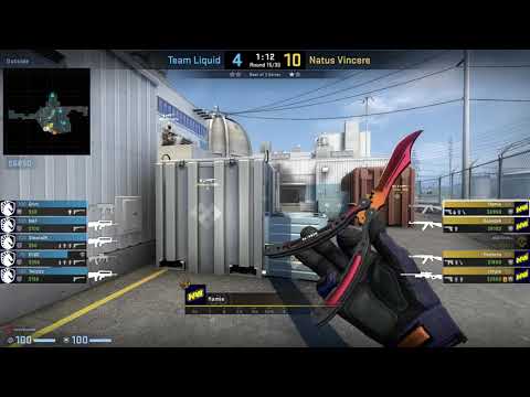 CS:GO POV Demo Na'Vi flamie (24/18) vs Liquid (de_nuke)