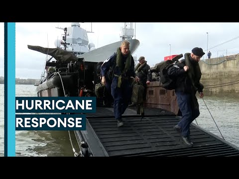 How HMS Albion prepares for disaster