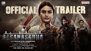 SASANASABHA Trailer |Ravi Basrur |Sonia Agarwal | Indra |Aishwarya Raj Bhakuni | Sapbro Productions video