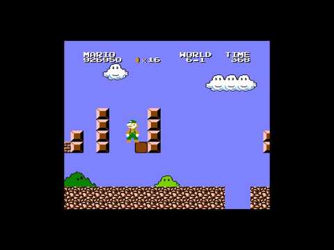 Super Mario Bros 2 (JAP) - NES 6-1 Leeching Score Trick