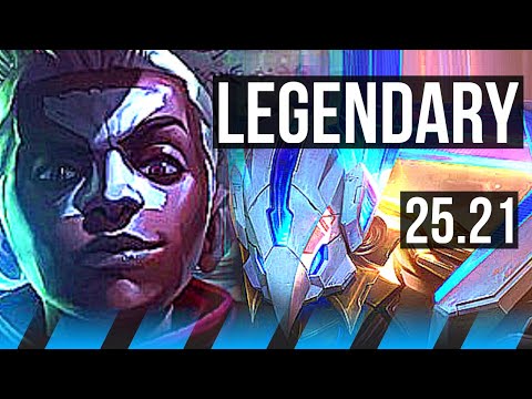 EKKO vs AZIR (MID) | 10 solo kills, 18/2/5, Legendary, 500+ games | EUW Master | 25.21