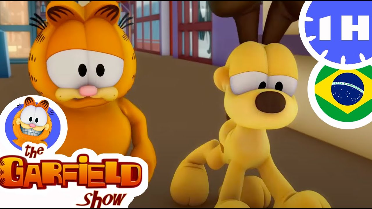 A chegada das gêmeas na casa do Garfield - Compilação de episódios do Garfield