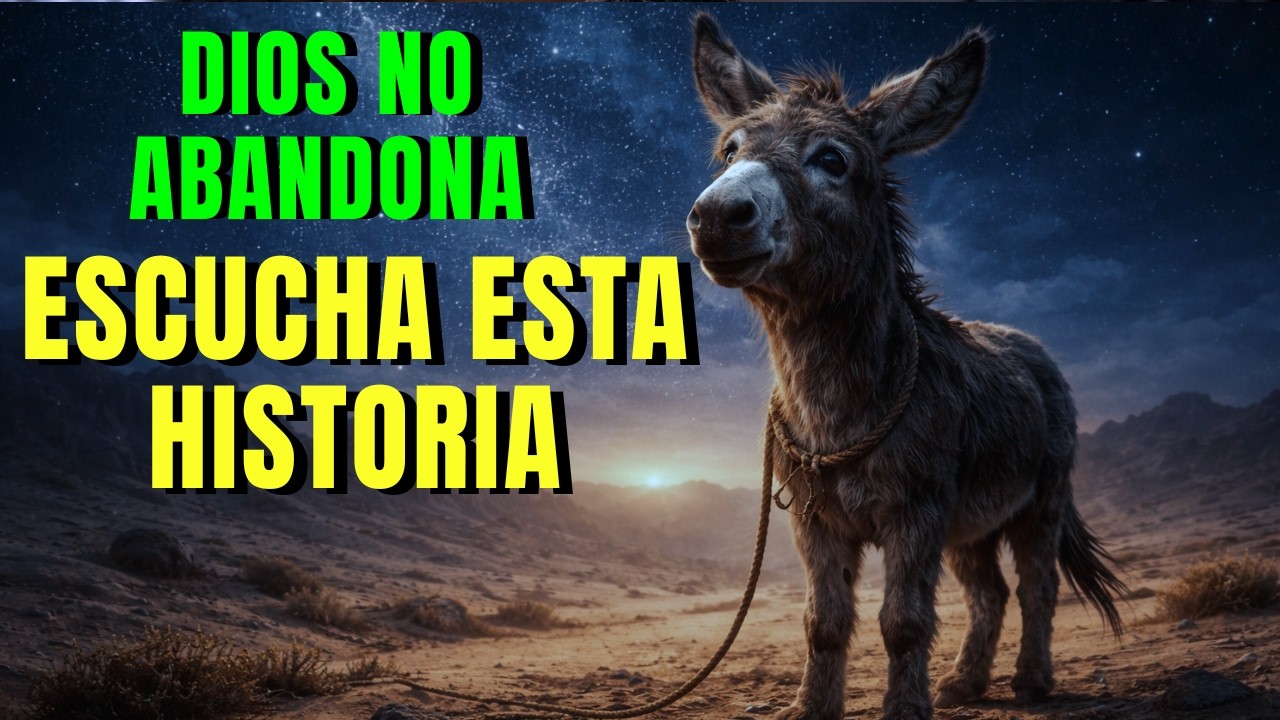 La HISTORIA de BENITO, un pequeño BURRITO que se sintió ABANDONADO por DIOS | REFLEXION, MOTIVACION