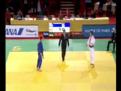 JUDO 2009 Tournois de Paris: Tengiz Paposhvili (GEO) - Maarten van Liempd (NED)