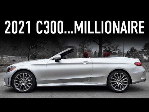 2021 Mercedes C300 Review...Millionaire Looks With The Cabriolet