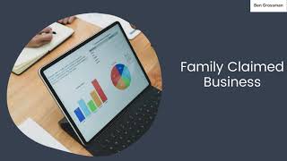 Importance of Family Business - Ben Grossman
