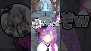 仲良く同じ場所に留まる3人【ホロライブ/ホロライブ切り抜き/常闇トワ/風真いろは/ベスティア・ゼータ/AZKi/白上フブキ】#shorts