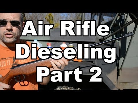Air Rifle Dieseling For More Power Part 2!