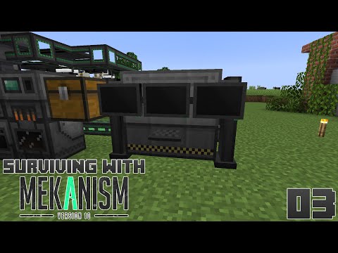 Surviving With Mekanism v10 :: E03 - Digital Miner