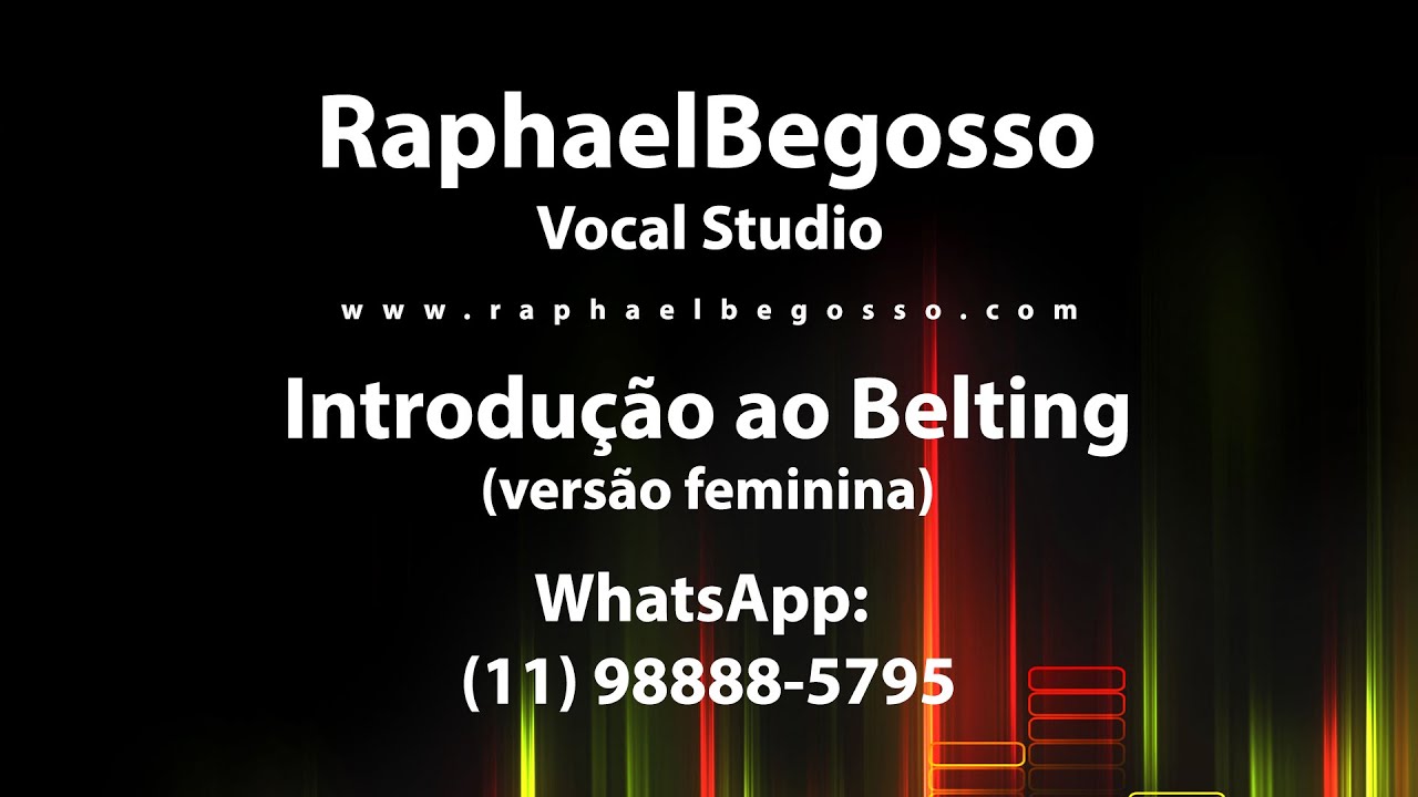 Introducão ao Belting - Aula COMPLETA E GRATUITA de Canto (versão feminina)