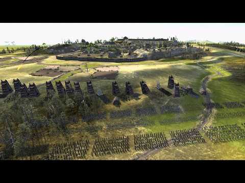 2 Pros Surrounded By 4 Noobs in a No-Skirmisher Siege | Amazing Ending (Attila)