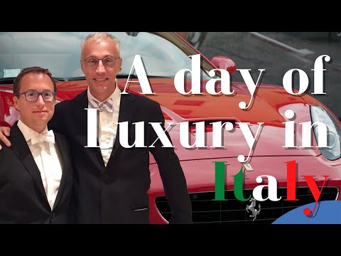 A Day of Luxury in Italy - Balsamic tasting and Ferrari driving in Modena Italy