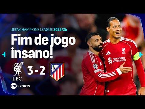 Gols e lances de Liverpool x Atlético de Madri