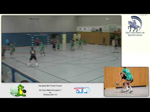 Handball MV-Pokal Frauen HF 43:29 (24:16) SV GW Schwerin I vs. Stralsunder HV