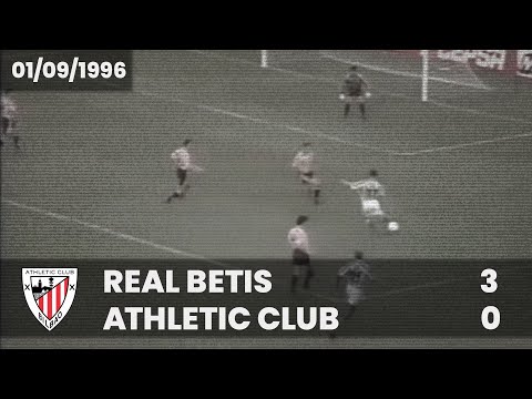 ⚽️ [Liga 96/97] J1 I Real Betis 3 - Athletic Club 0 I LABURPENA