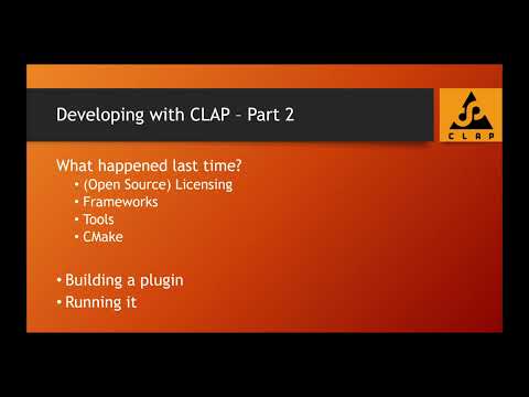 Developing with CLAP - the Clever Audio Plugin format - Part 2 (Compiling, Running, clap-info Tool)