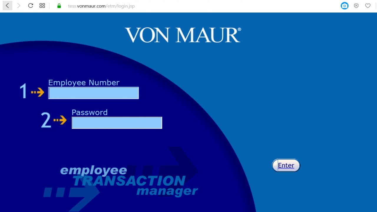 Von maur tess employee login