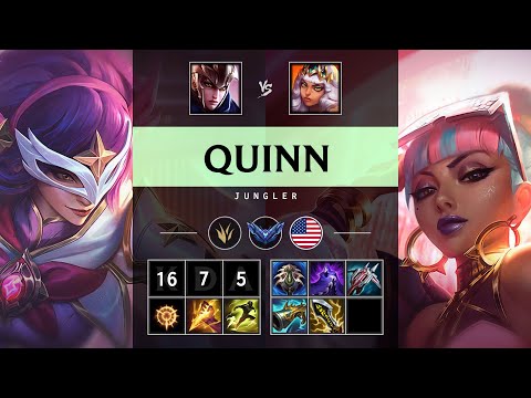 Quinn Jungle vs Qiyana - NA Diamond Patch 25.17
