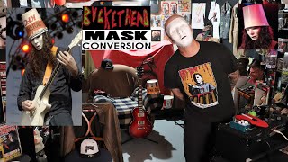 How to create a BUCKETHEAD MASK