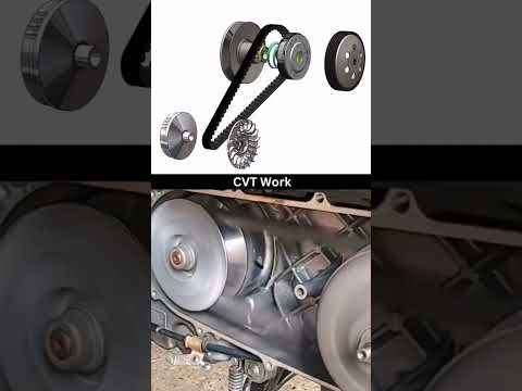 ASÍ FUNCIONA el Sistema de Poleas⚙️ de una SCOOTER 🛵