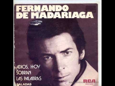 UN AMOR SIN MAÑANA - FERNANDO DE MADARIAGA acordes