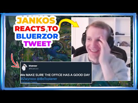 Jankos Reacts to Tweet From bluerzor [Los Heretics Jungler] 👀