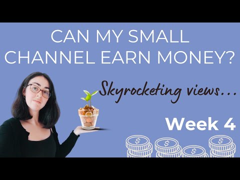 Can My Tiny YouTube Channel Actually Make Money? Week 4