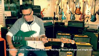 Video thumbnail for Guitar Czar Reverend Triad Bass run through by Guitar Czar