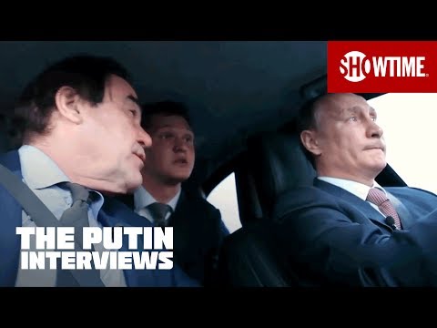 Thumbnail of the video: The Putin Interviews | 'Vladimir Putin on Edward Snowden' Official Clip w/ Oliver Stone | SHOWTIME