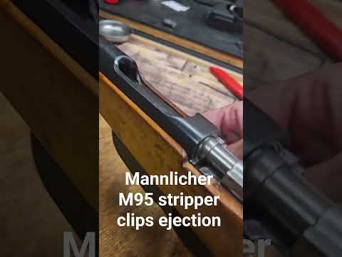 Mannlicher M95 stripper clip ejection