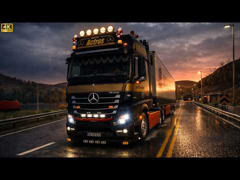 ETS2 1.58 | Realistic Driving | Mercedes MP4 & Wolter Koops Combo | POV 4K ULTRA HD | #ets2