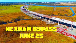 M1 Extension to Raymond terrace Hexham Heatherbrae Bypass June 2025 North of Sydney Australia